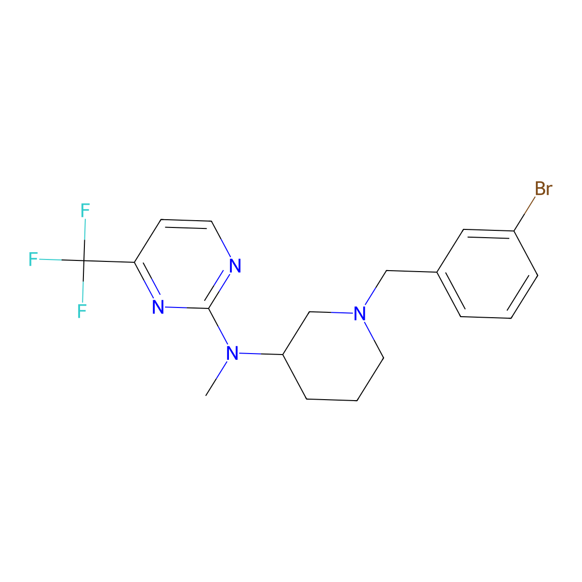 1-[4-(3-{Methyl[4-(morpholin-4-yl)pyrimidin-2-yl]amino}pyrrolidine-1-carbonyl)phenyl]pyrrolidine-2,5-dione molecular structure, CAS 3030829-68-3