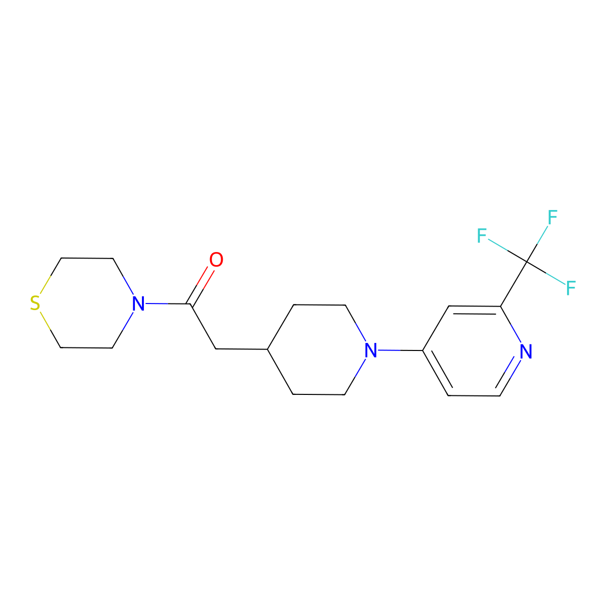 N-(oxan-4-yl)-1-(quinolin-4-yl)piperidine-4-carboxamide molecular structure, CAS 3030848-65-5