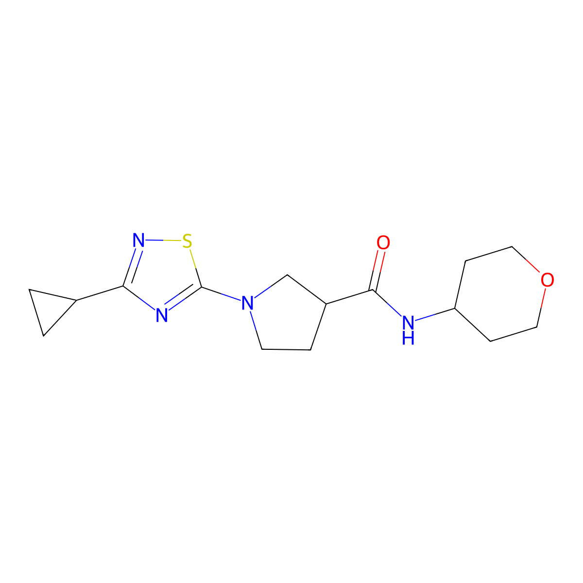 5-Bromo-2-{4-[2-oxo-2-(thiomorpholin-4-yl)ethyl]piperidin-1-yl}pyridine-3-carbonitrile molecular structure, CAS 3030870-23-3