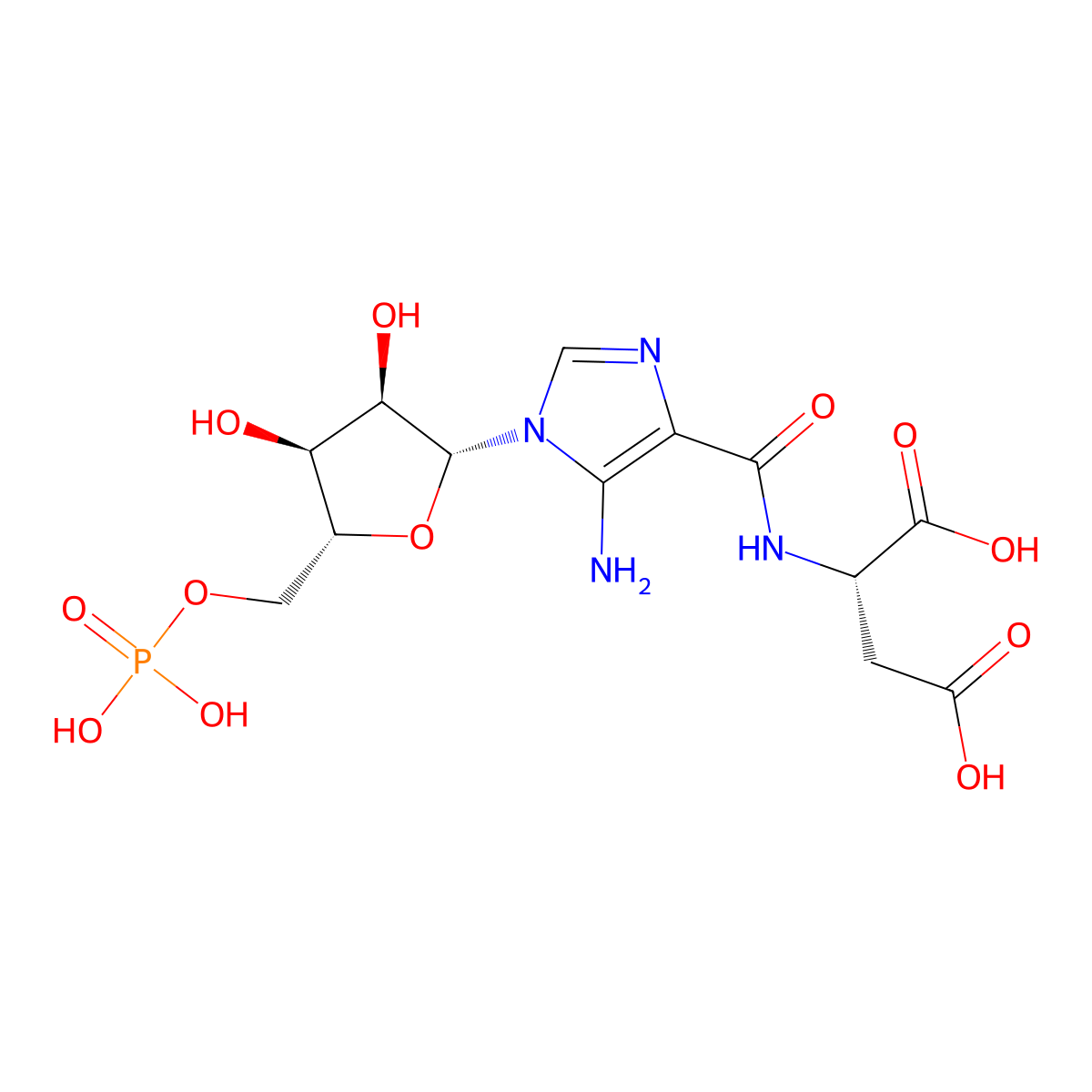 Saicar molecular structure, CAS 3031-95-6