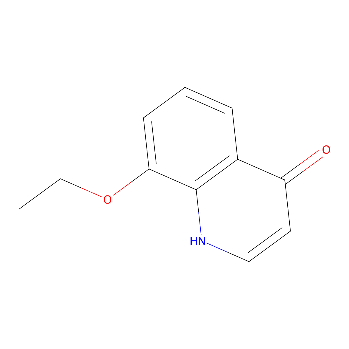 8-Ethoxyquinolin-4-ol molecular structure, CAS 303121-06-4
