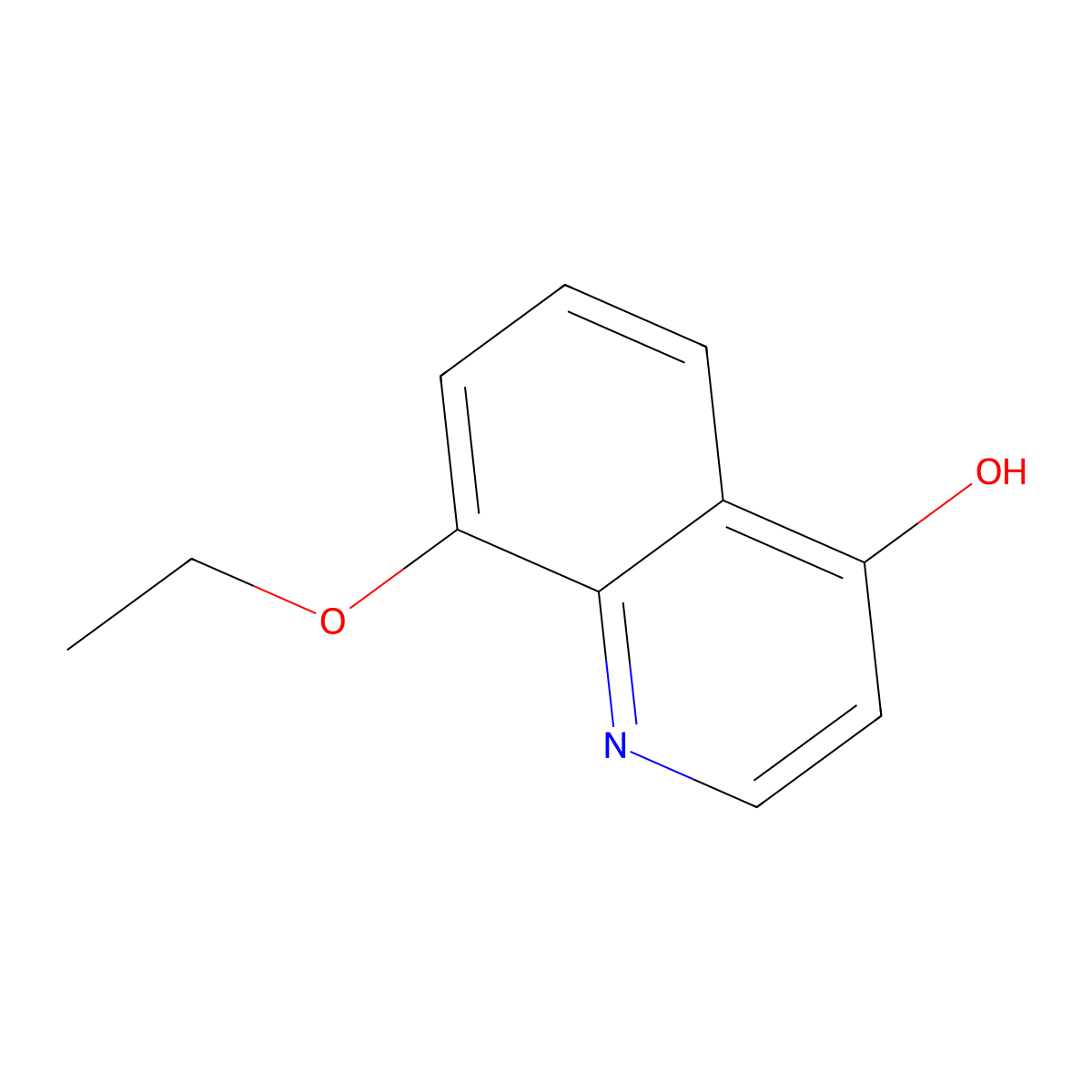 8-Ethoxyquinolin-4-ol molecular structure, CAS 303121-06-4