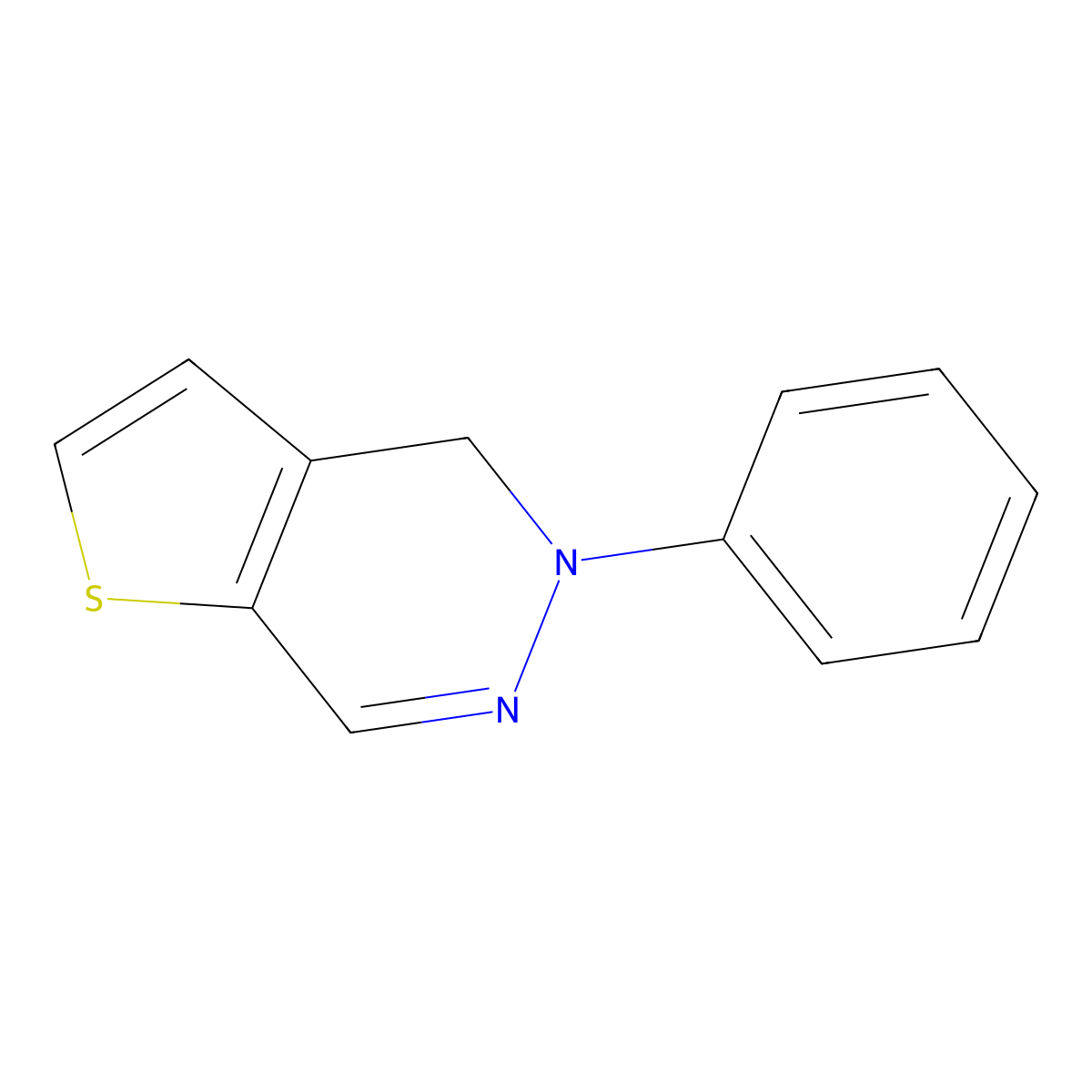 5-phenyl-4H-thieno[2,3-d]pyridazine molecular structure, CAS 303145-57-5