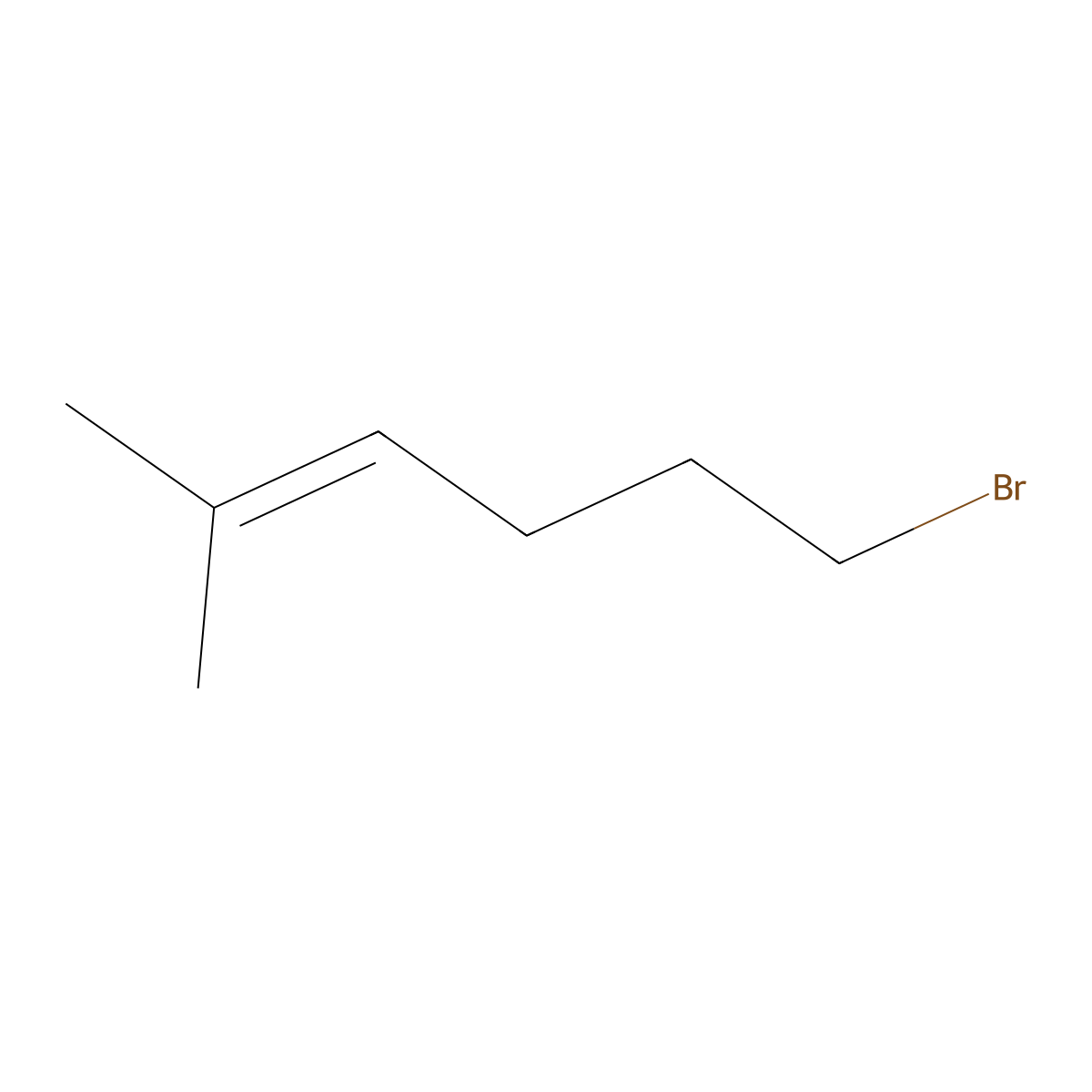 6-Bromo-2-methylhex-2-ene molecular structure, CAS 30316-02-0