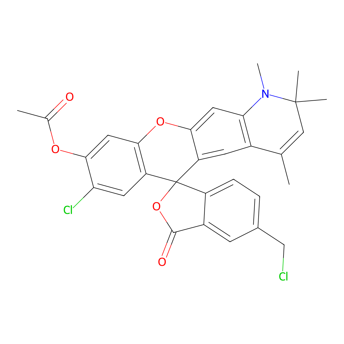 CellTracker Orange CMRA Dye molecular structure, CAS 3031711-06-2
