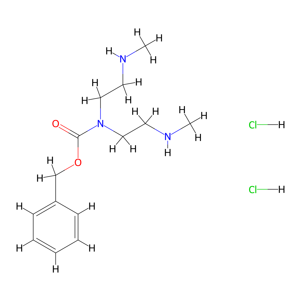 N1-Cbz-N2-methyl-N1-[2-(methylamino)ethyl]ethane-1,2-diamine Dihydrochloride molecular structure, CAS 3031805-25-8
