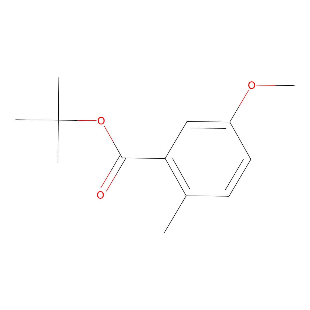 t-Butyl 5-methoxy-2-methylbenZoate molecular structure, CAS 3031813-22-3