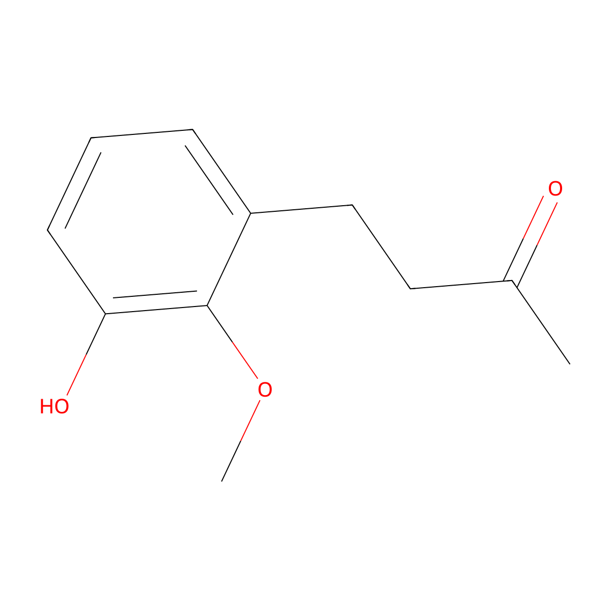 4-(3-Hydroxy-2-methoxyphenyl)butan-2-one molecular structure, CAS 303187-89-5