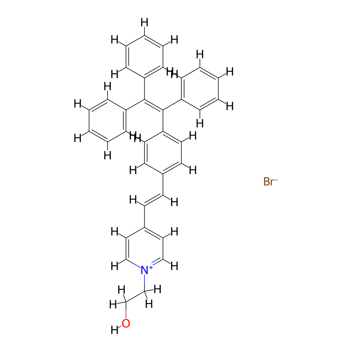 TPE-Py molecular structure, CAS 3032077-04-3
