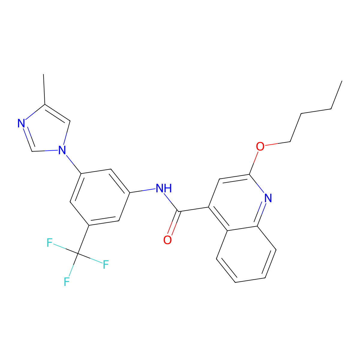 TLX agonist 10 molecular structure, CAS 3032232-47-3