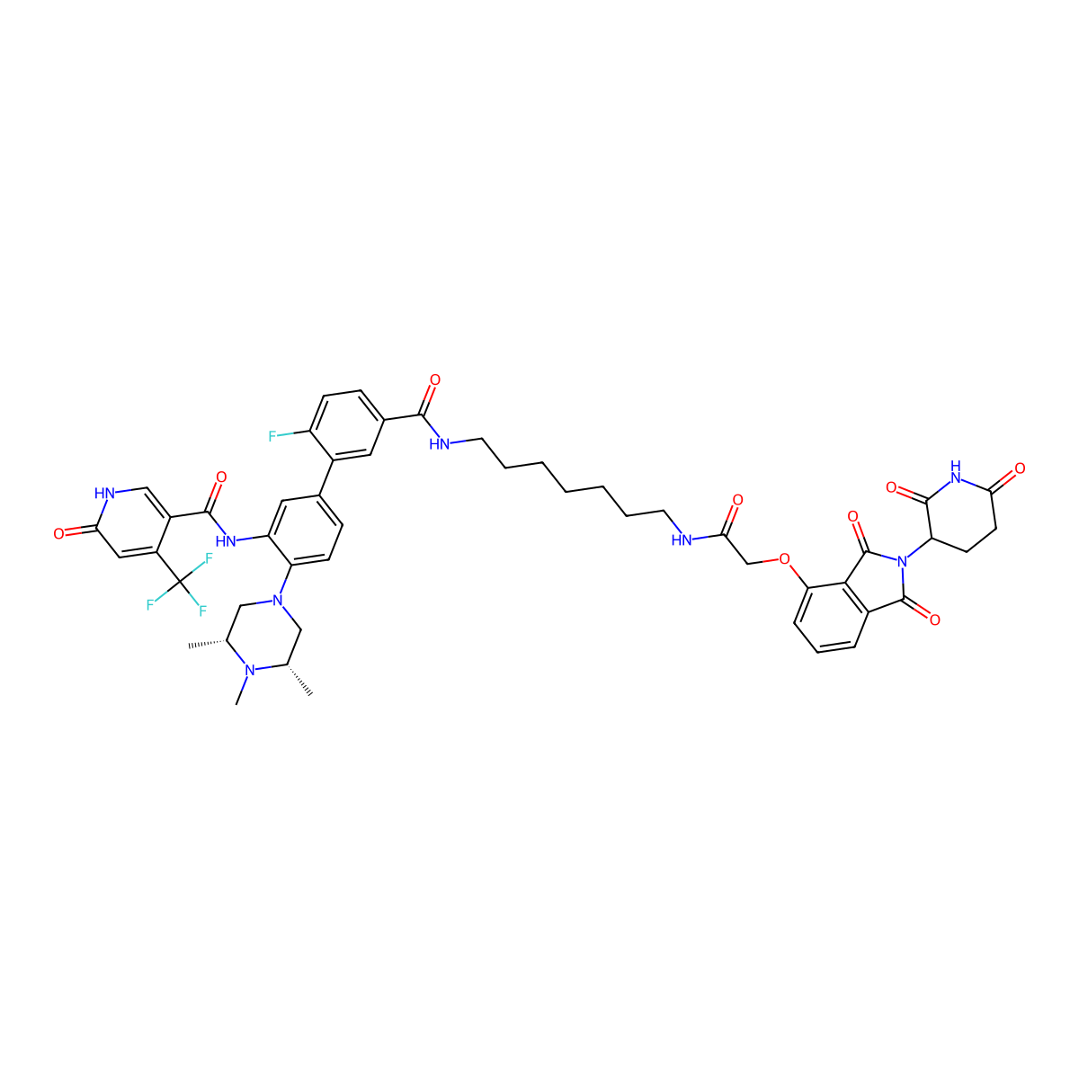 WDR5 degrader-1 molecular structure, CAS 3032434-45-7
