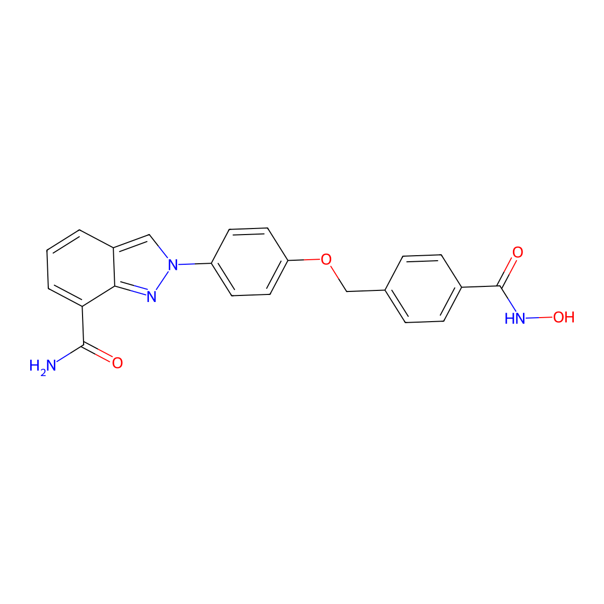 Parp-1/hdac-IN-1 molecular structure, CAS 3032621-10-3