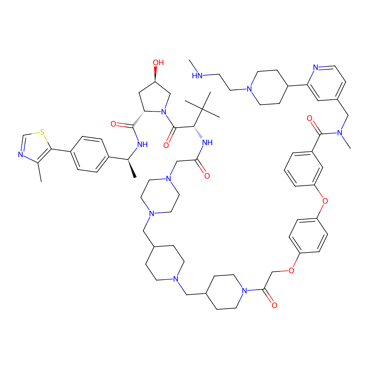 CARM1 degrader-1 molecular structure, CAS 3032785-00-2