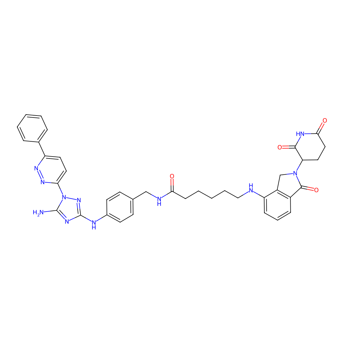 PROTAC Axl Degrader 2 molecular structure, CAS 3033401-45-2