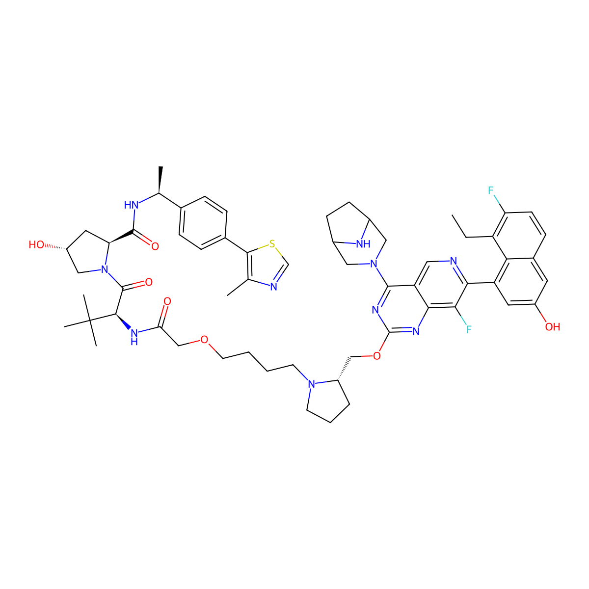 PROTAC KRAS G12D degrader 1 molecular structure, CAS 3033583-54-6