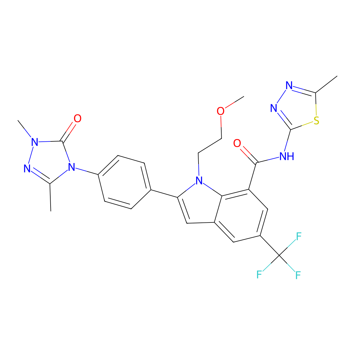 Stat6-IN-5 molecular structure, CAS 3033742-22-9