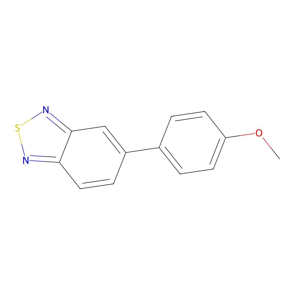 5_(4_Methoxyphenyl)_2,1,3_benzothiadiazole molecular structure, CAS 3033897-21-8