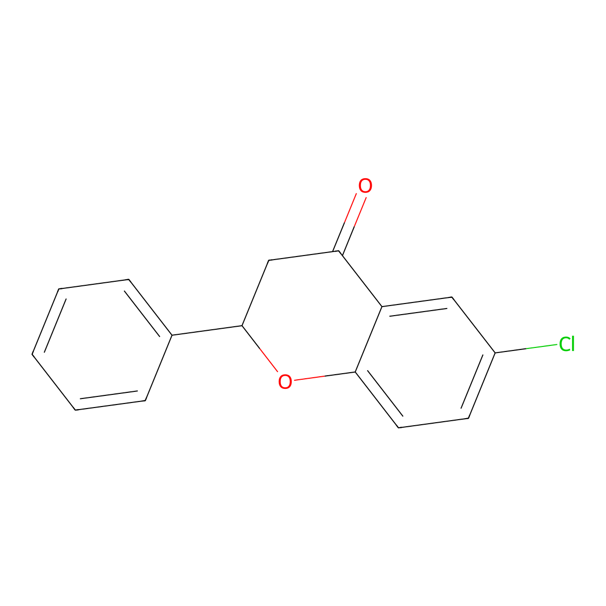 6-Chloroflavanone molecular structure, CAS 3034-05-7