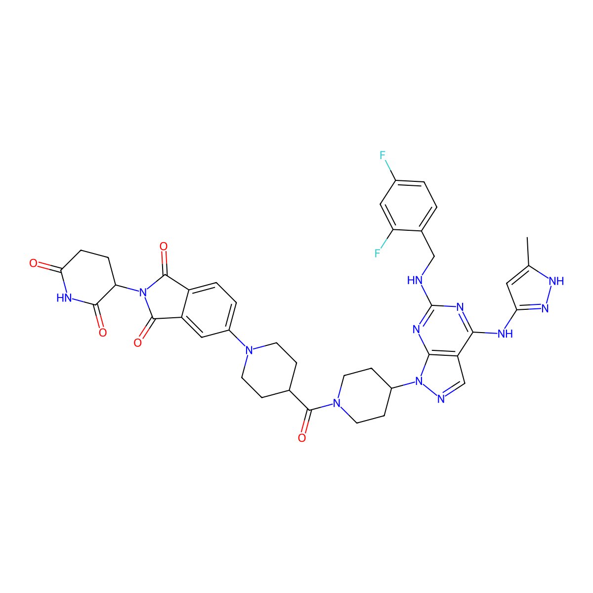 PLK4 degrader SP27 molecular structure, CAS 3034805-75-6