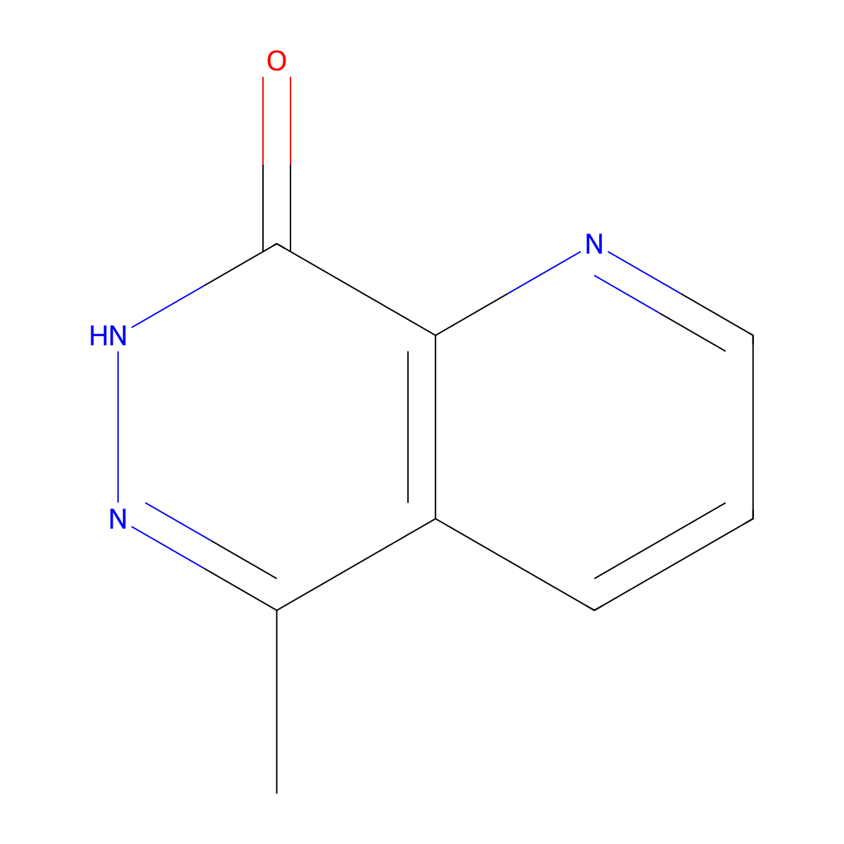 5-methyl-7H,8H-pyrido[2,3-d]pyridazin-8-one molecular structure, CAS 3036458-96-2