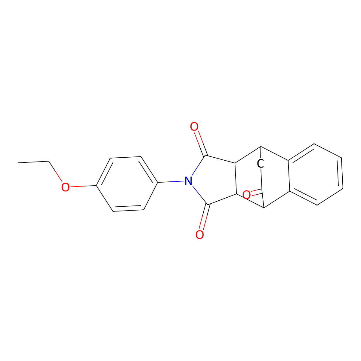 2-(4-ethoxyphenyl)-3a,4,9,9a-tetrahydro-1H-4,9-ethanobenzo[f]isoindole-1,3,10(2H)-trione molecular structure, CAS 303729-66-0