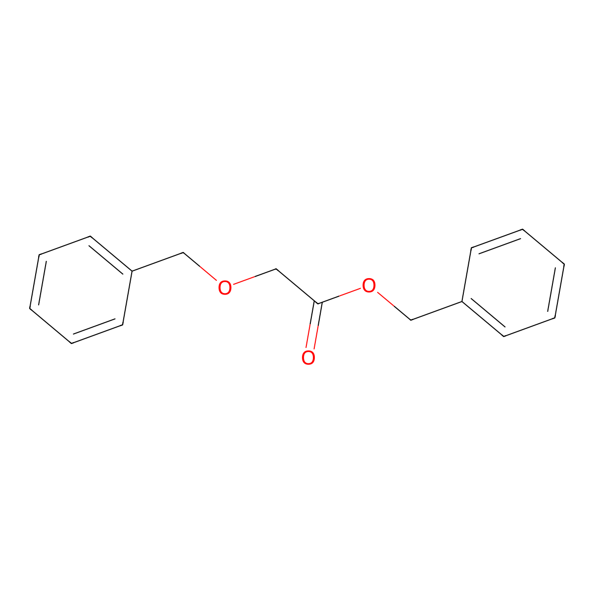 Benzyl Benzyloxyacetate molecular structure, CAS 30379-54-5