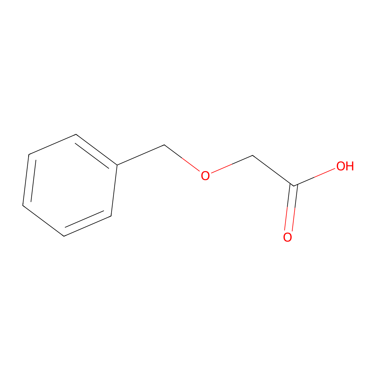 (Benzyloxy)acetic acid molecular structure, CAS 30379-55-6