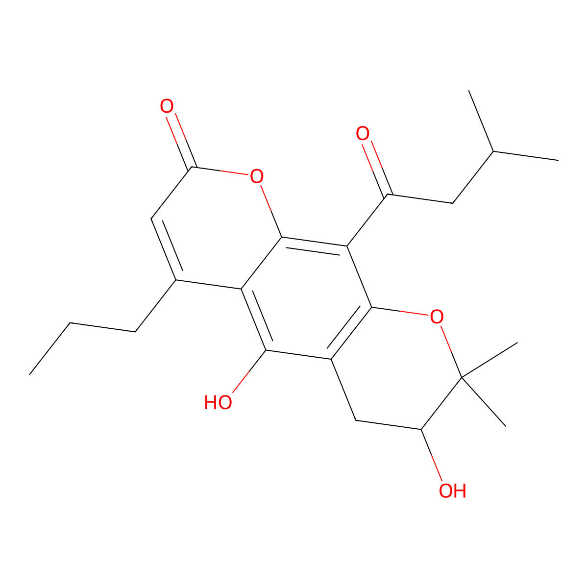 Pyranomammea C molecular structure, CAS 30390-05-7