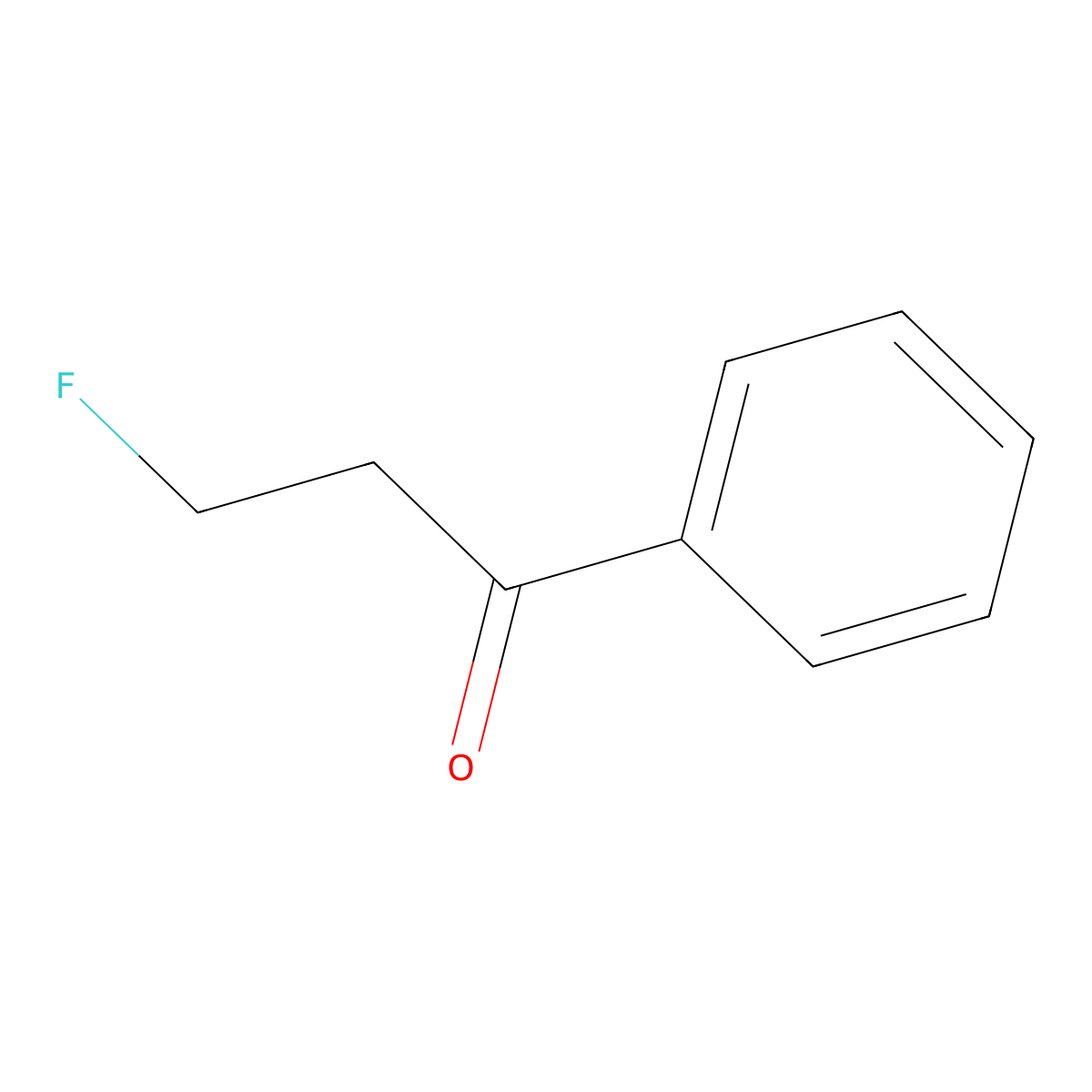 3-Fluoro-1-phenylpropan-1-one molecular structure, CAS 30390-95-5