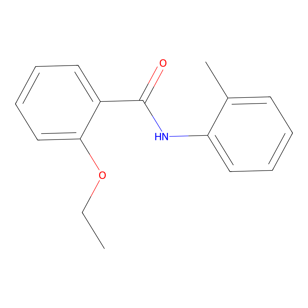 2-ethoxy-N-(2-methylphenyl)benzamide molecular structure, CAS 303991-46-0