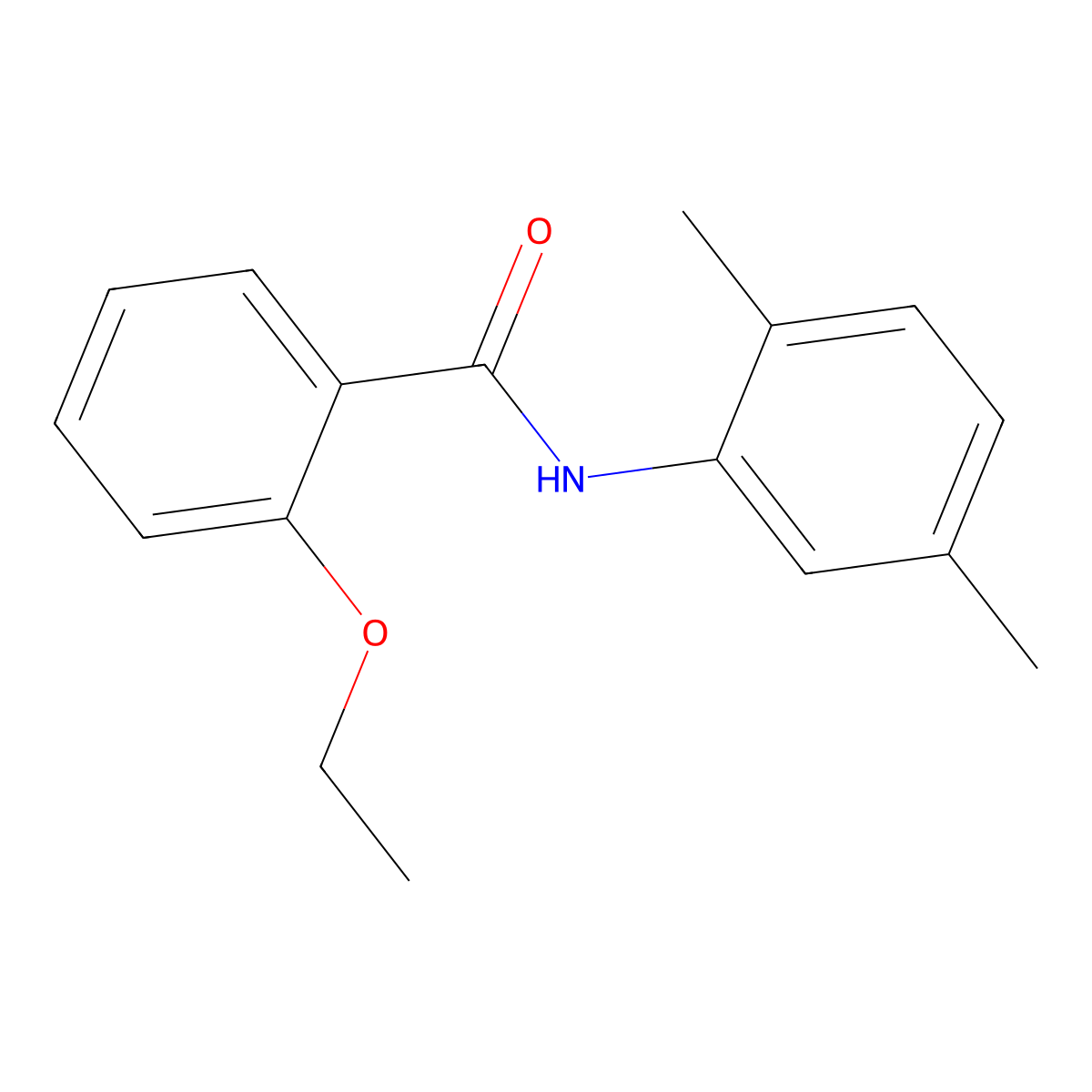 N-(2,5-dimethylphenyl)-2-ethoxybenzamide molecular structure, CAS 303991-55-1