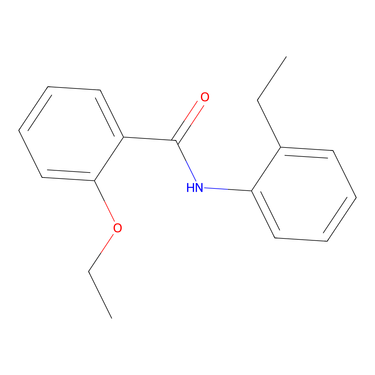 2-ethoxy-N-(2-ethylphenyl)benzamide molecular structure, CAS 303991-61-9