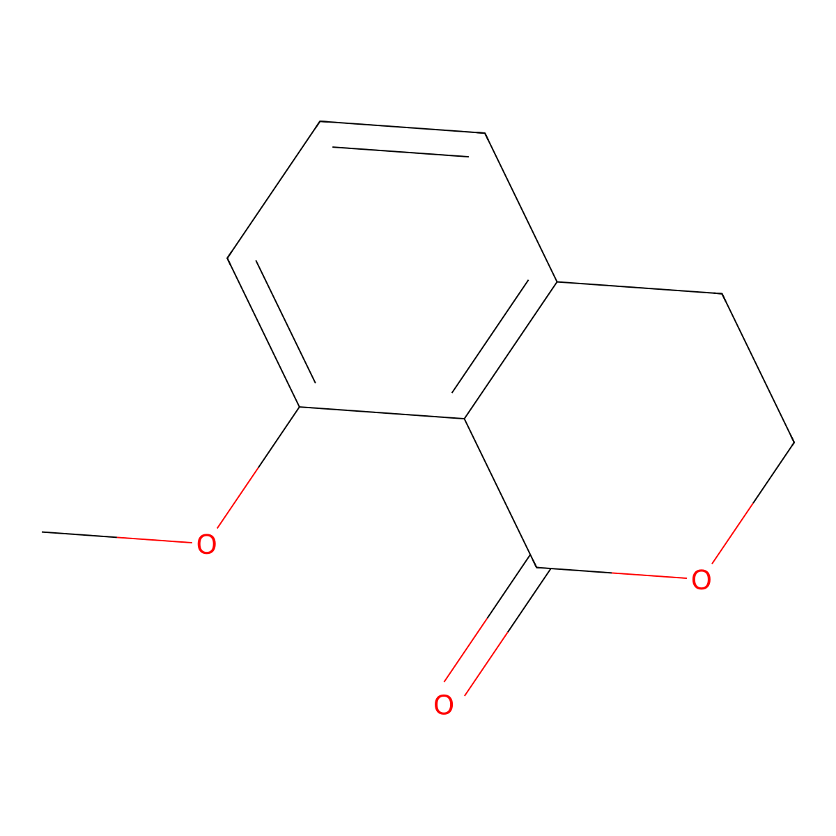 8-Methoxyisochroman-1-one molecular structure, CAS 30404-50-3