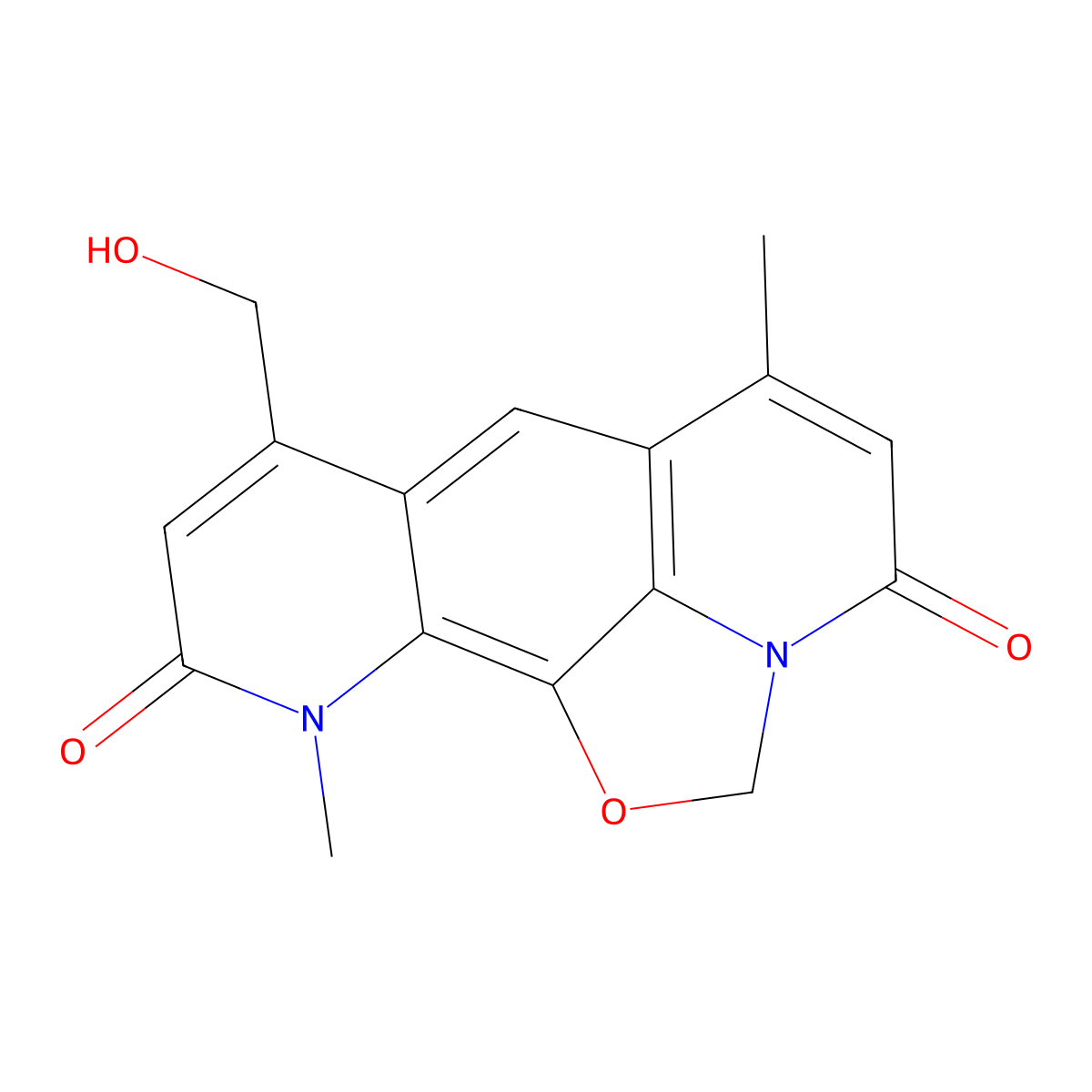 Nybomycin molecular structure, CAS 30408-30-1