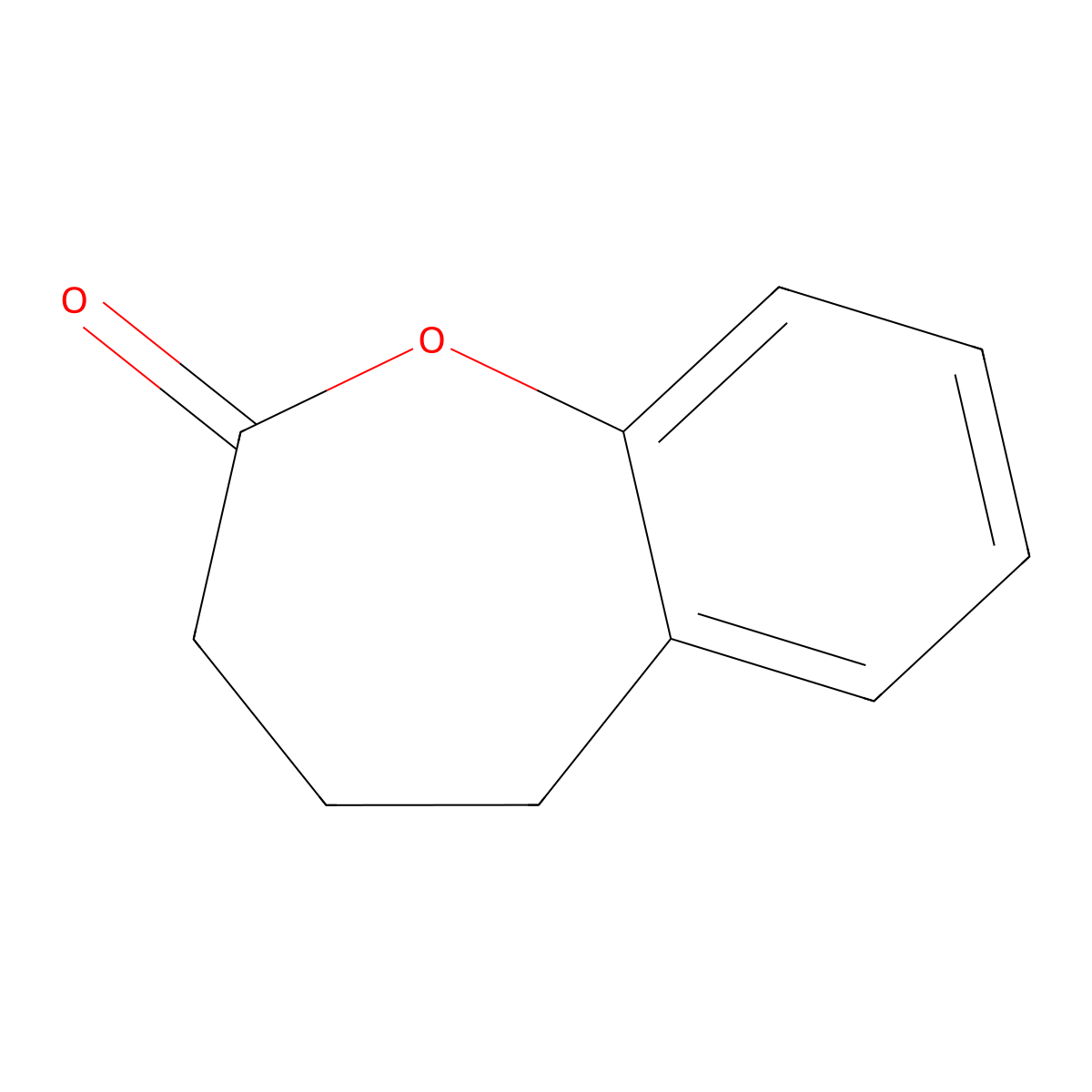 4,5-Dihydrobenzo[b]oxepin-2(3H)-one molecular structure, CAS 3041-17-6