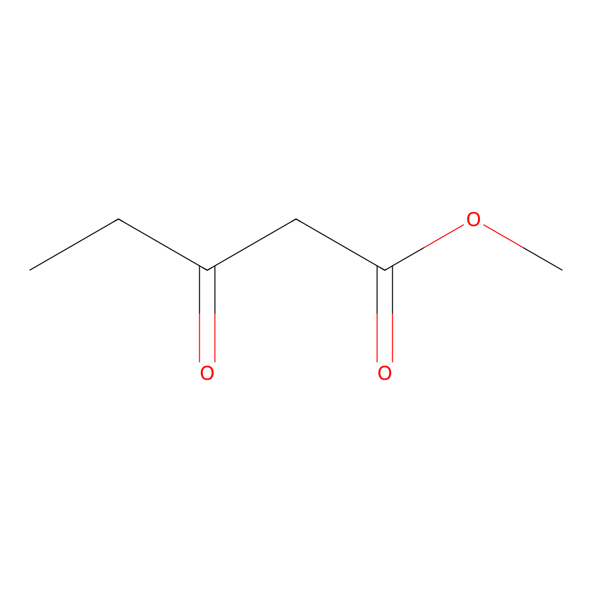 Methyl 3-oxovalerate molecular structure, CAS 30414-53-0