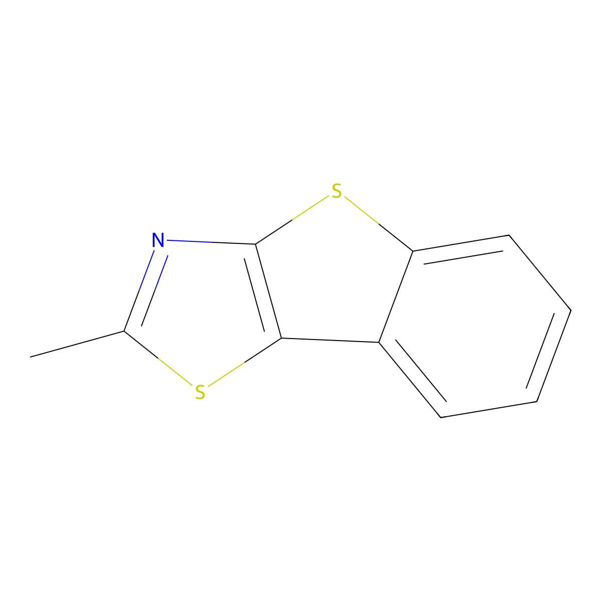 2-Methyl[1]benzothieno[2,3-d][1,3]thiazole molecular structure, CAS 30416-48-9