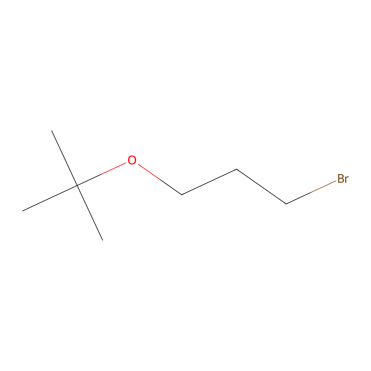 1-Bromo-3-tert-butoxypropane molecular structure, CAS 30418-76-9