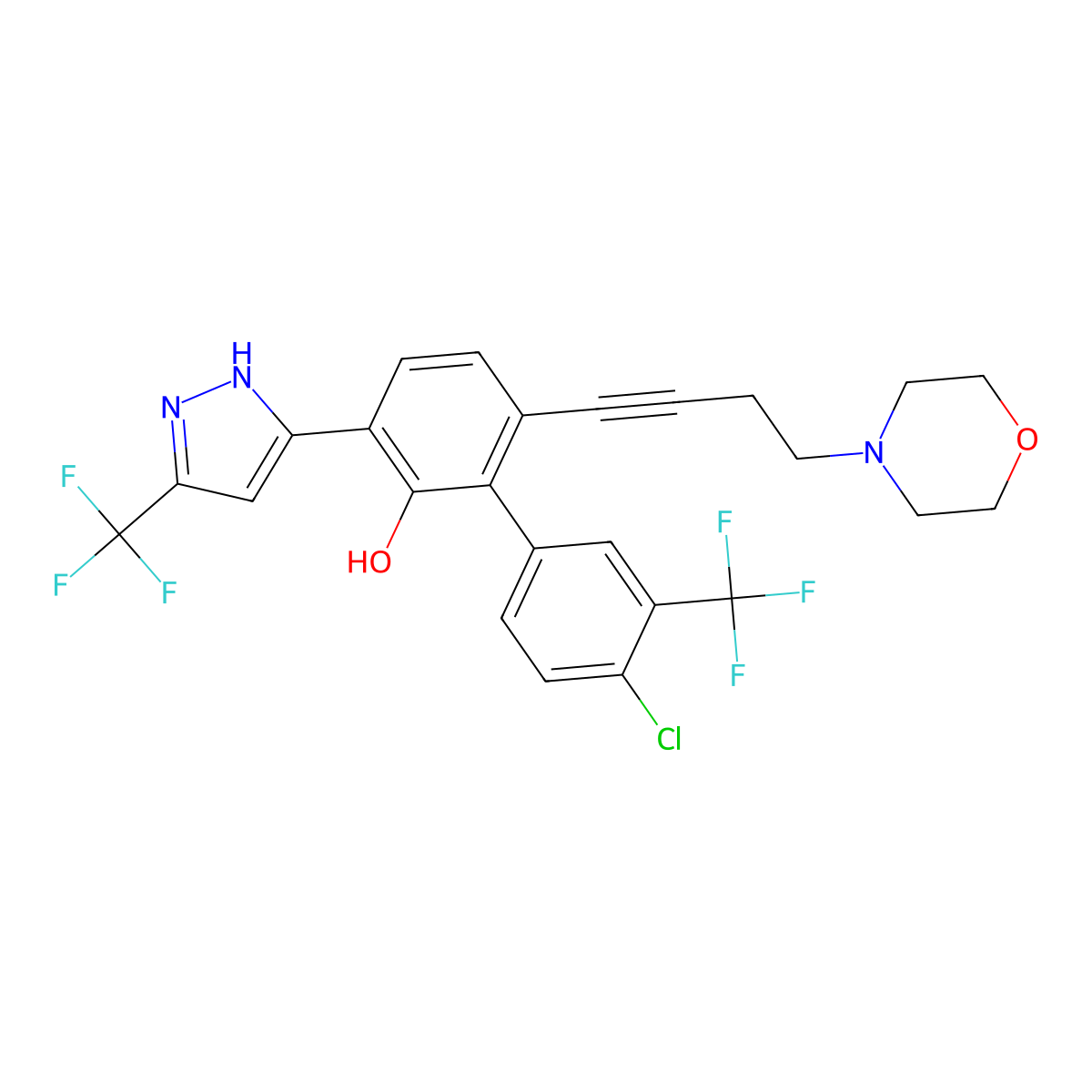 Myc-IN-3 molecular structure, CAS 3042878-82-7