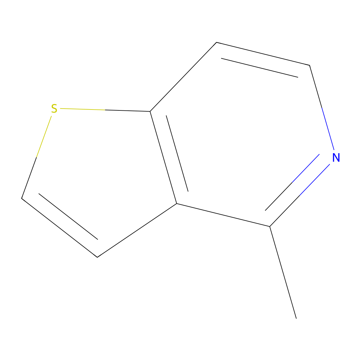 4-Methylthieno[3,2-c]pyridine molecular structure, CAS 30433-78-4