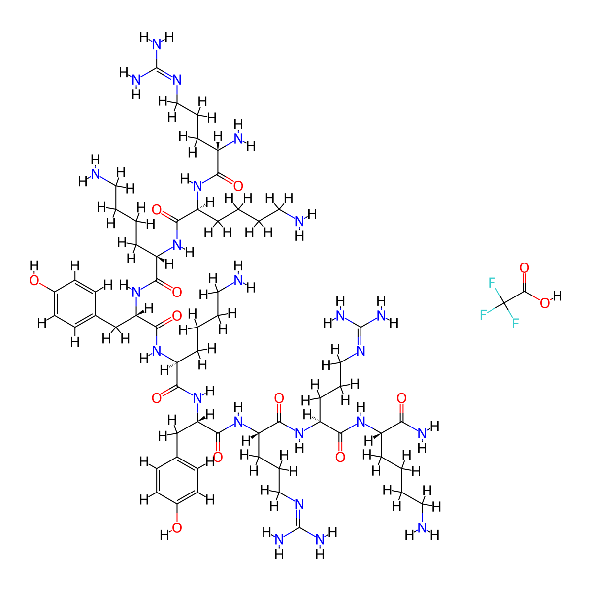 Mlck inhibitor peptide 18 trifluoroacetate molecular structure, CAS 3043463-96-0