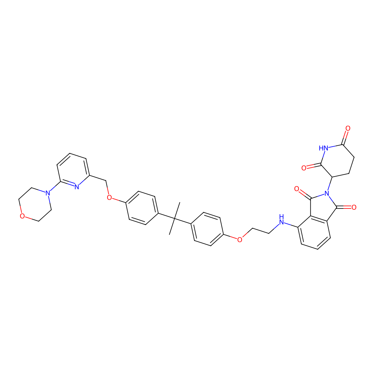 PROTAC AR Degrader-8 molecular structure, CAS 3044108-04-2