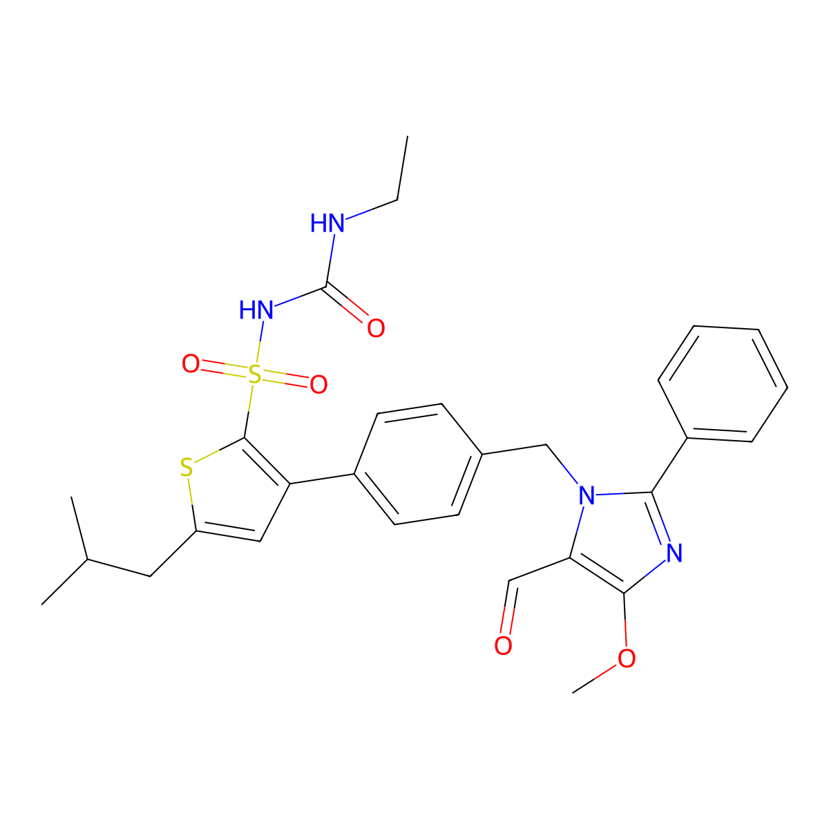 Ave-0991 molecular structure, CAS 304462-19-9