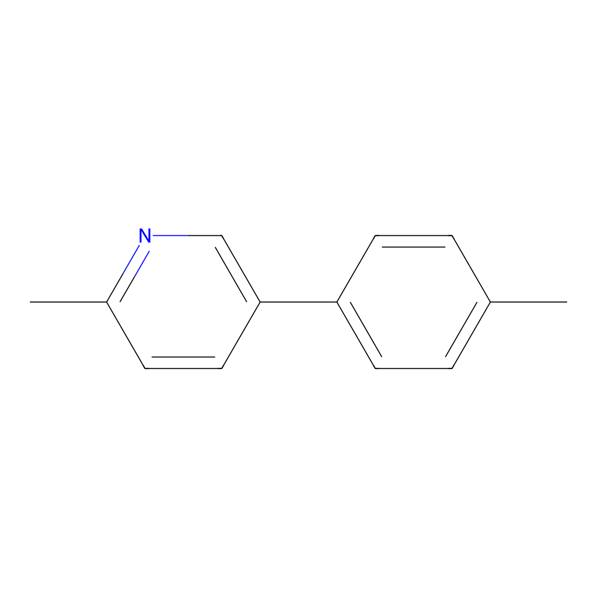 2-Methyl-5-(p-tolyl)pyridine molecular structure, CAS 30456-56-5