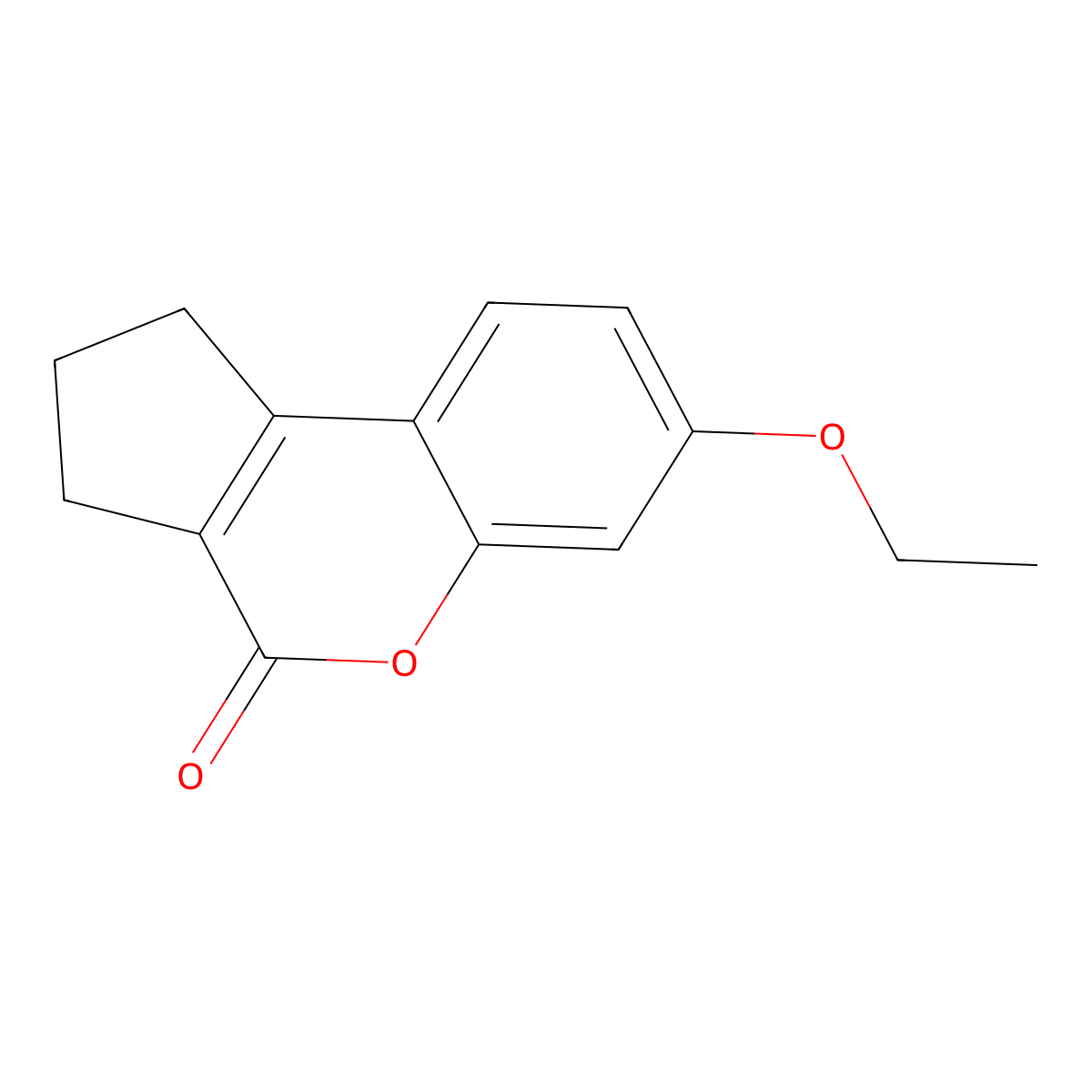 7-ethoxy-2,3-dihydrocyclopenta[c]chromen-4(1H)-one molecular structure, CAS 304674-97-3