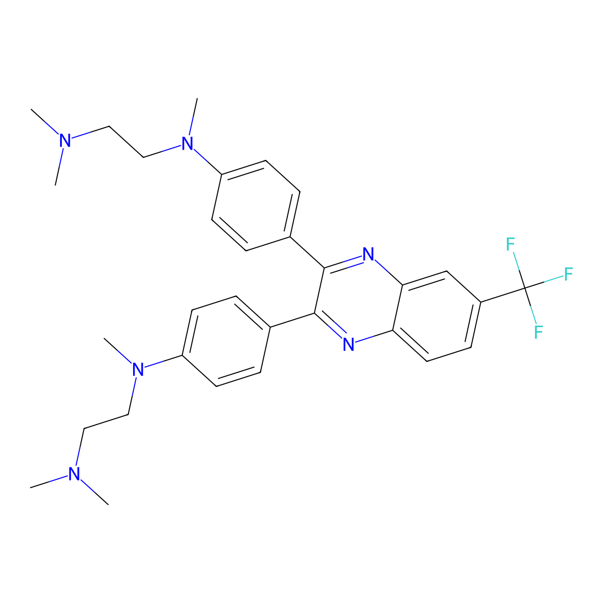 Telomeric G4s ligand 1 molecular structure, CAS 3047091-81-3