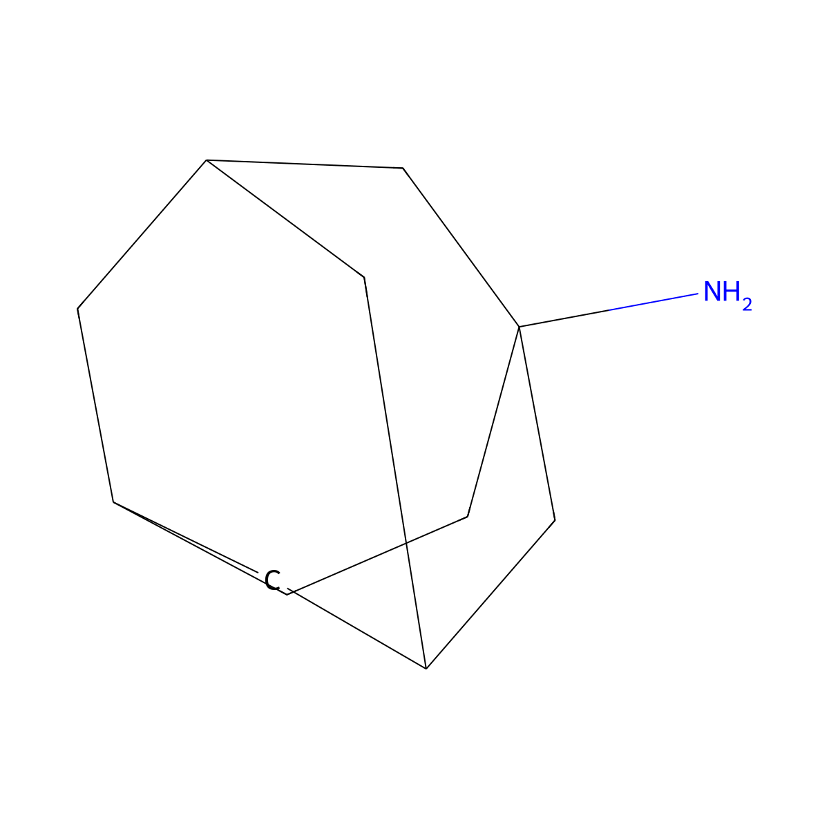 3-Aminohomoadamantane molecular structure, CAS 3048-63-3