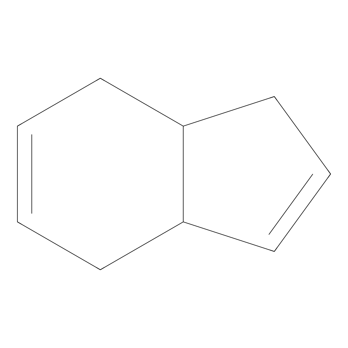 3a,4,7,7a-Tetrahydroindene molecular structure, CAS 3048-65-5