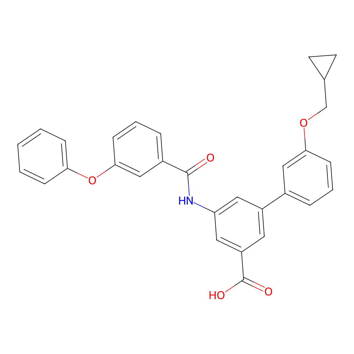 Fabp1-IN-1 molecular structure, CAS 3048021-44-6