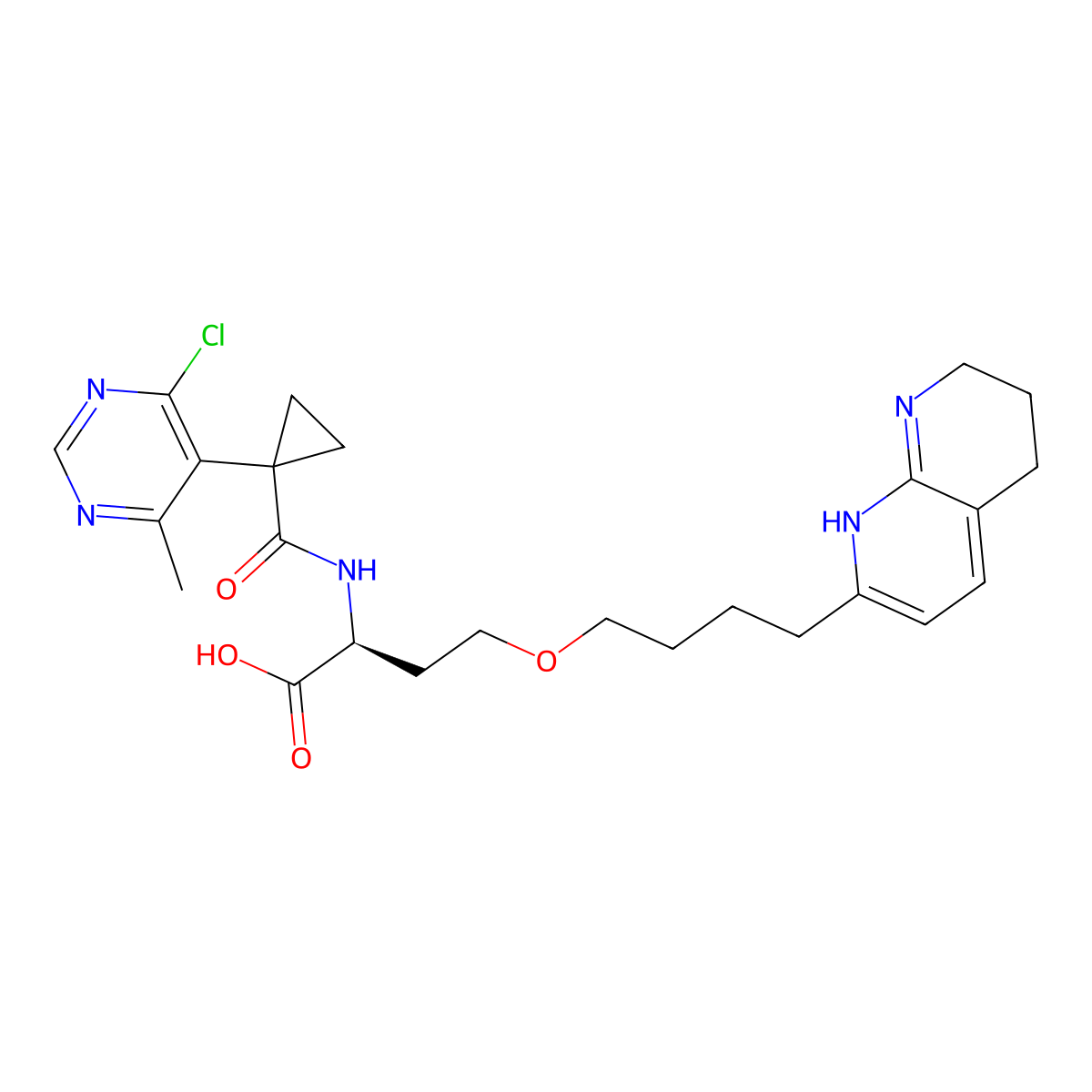 alphaVbeta8-IN-1 molecular structure, CAS 3048440-55-4